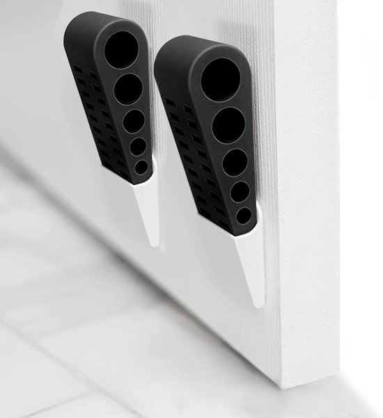 Duurzame en Antislip Deurstopper van Rubber voor Binnen en Buiten, Geschikt voor Alle Oppervlakken, Ideaal voor Thuis, School en Kantoor