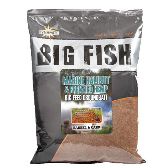 Dynamite Baits Big Fish | Marine Halibut & Frenzied Hemp | 1.8kg 1.8kg