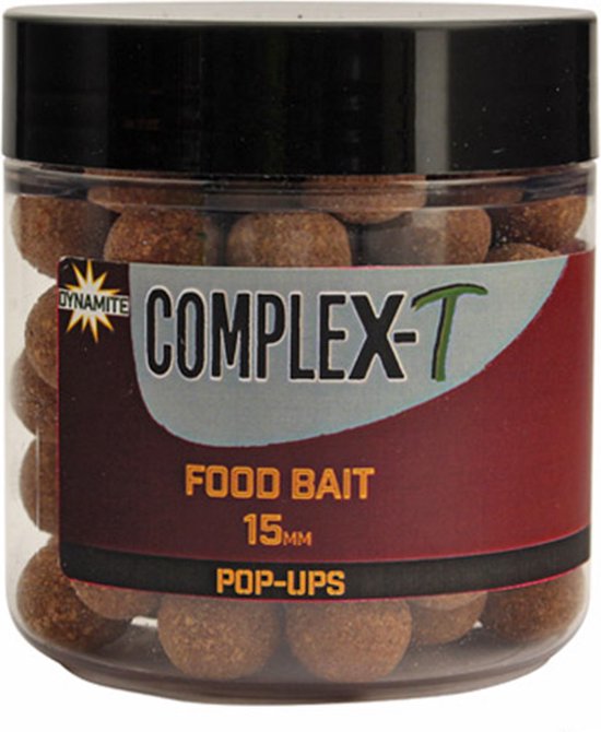 Dynamite Baits Complex-T - Pop Ups - 15mm - Bruin van Dynamite Baits