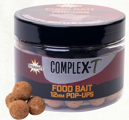 Dynamite Baits Food Bait Pop-ups - Complex-T - 12mm Complex-T 12mm van Dynamite Baits