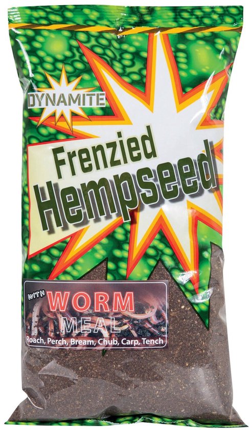 Dynamite Baits Frenzied Hempseed Worm Meal | 900g van Merkloos