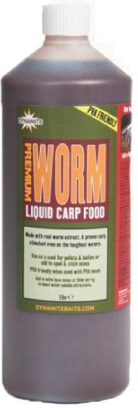 Dynamite Baits Liquid CF Worm - 1L van Dynamite Baits