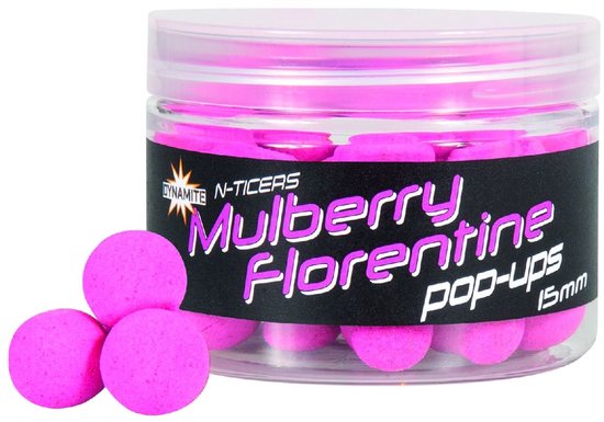 Dynamite Baits N-Ticers Mulb Flor - Pop-Up - 15 mm van Dynamite Baits