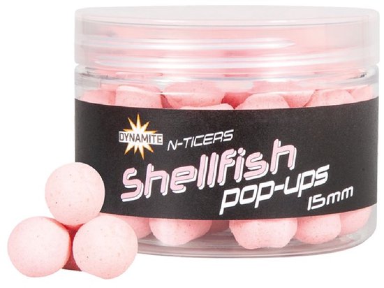 Dynamite Baits N-Ticers Shellfish Pop-ups 12mm