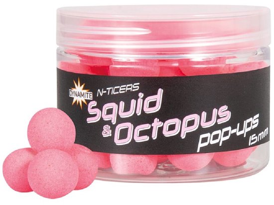 Dynamite Baits N-Ticers Squid & Octopus Pop-ups 12mm