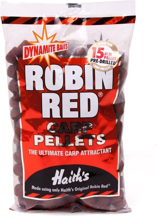 Dynamite Baits Robin Red Carp Pellets - 900 gr - 15 mm van Dynamite Baits