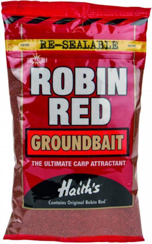 Dynamite Baits Robin Red Groundbait - 900g - Rood van Merkloos