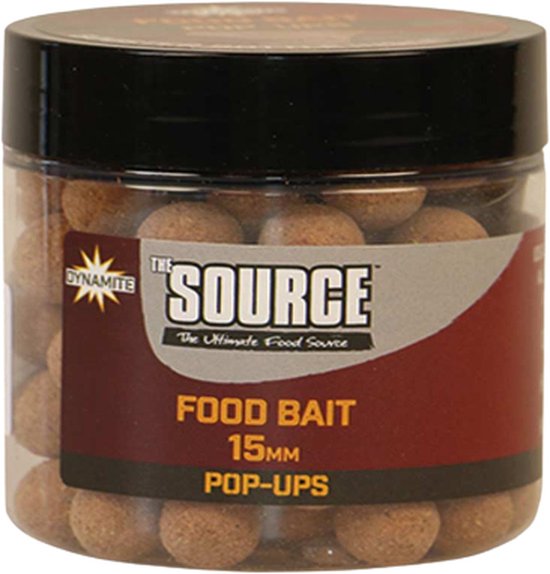 Dynamite Baits Source - Pop-ups - 15mm - Rood van Dynamite Baits