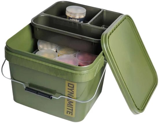 Dynamite Baits Square Carp Bucket 10L