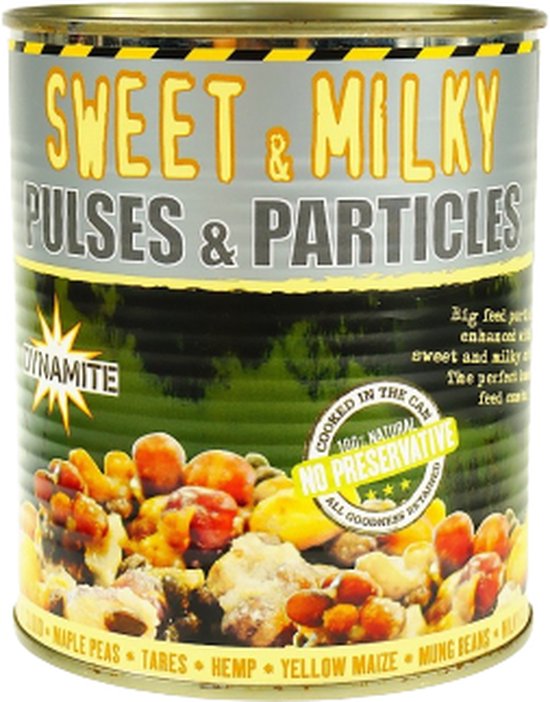Dynamite Baits Sweet & Milky Pulses & Particles 700g