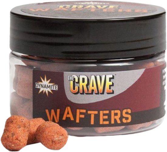 Dynamite Baits Wafter Dumbell | The Crave | 15mm 15mm Bruin van Merkloos