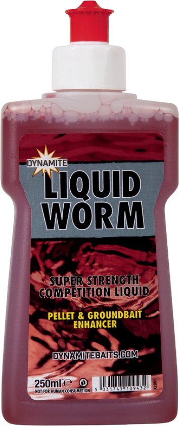 Dynamite Baits XL Liquid (250ml) - Smaak : Worm van Dynamite Baits