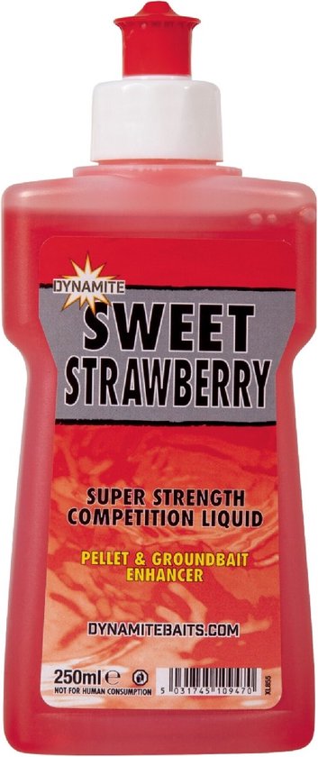 Dynamite Baits XL Liquid Strawberry - 250ml van Dynamite Baits