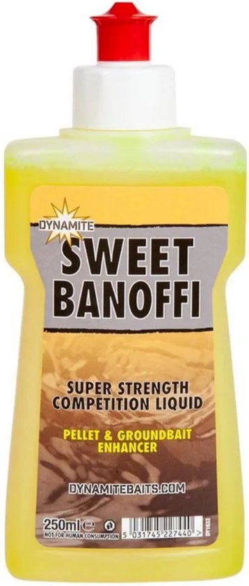 Dynamite Baits XL Liquid Sweet Banoffi | 250ml van Dynamite Baits