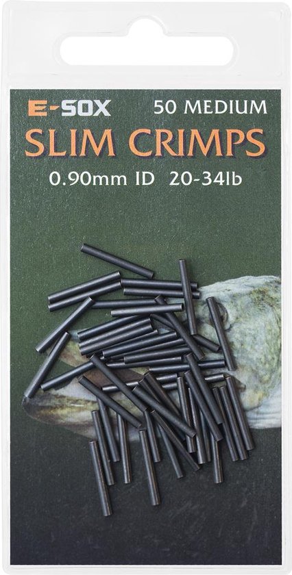 E-sox Slim Crimps Zwart Large | 1.10mm van Drennan