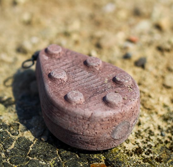 Econcretes Loodvervanger Grippa Big Eye Swivel Brown / 100g van Merkloos