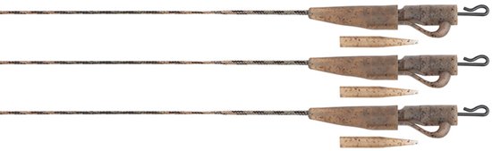 Edges Camo Submerge Lead Clip Leaders Fox