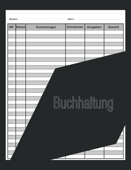 Eenvoudig Kassa-/Uitgavenboek voor ZZP'ers en Kleine Ondernemers van Merkloos