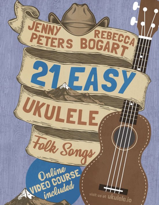 Eenvoudige Ukulele Folk Songs voor Beginners - 21 Liedjes om Te Leren Spelen van Merkloos
