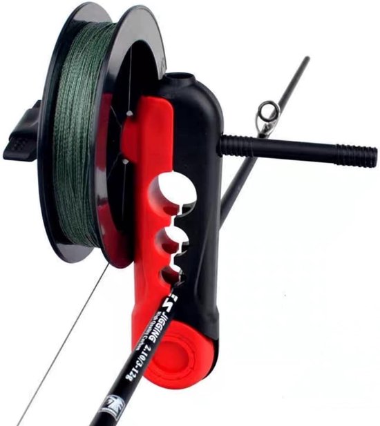 Efficiënte lijnwinder voor vissers, ideaal voor het spoelen van vislijnen zonder verdraaiing, geschikt voor spin- en baitcasting reels