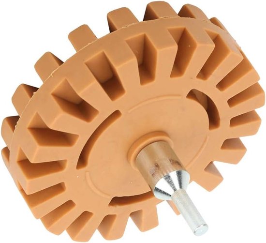 Efficiënte Rubber Molen Verwijder Tools voor Stickers, Tape en Lijm op Metaal, Glas en Hout
