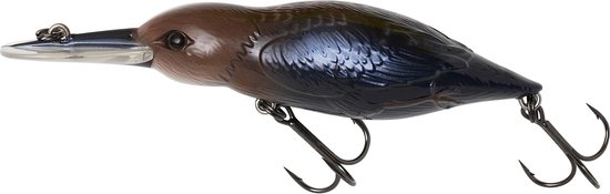Effzett Eisvogel 11cm/28g Dipper - Zilverkleurig Kunstaas