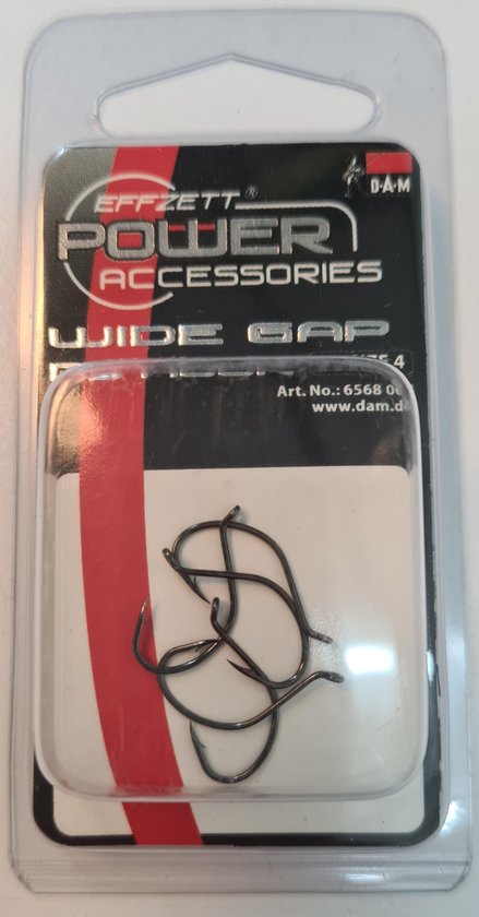 effzett power - wide cap ds hook 5 x size 4 - Drop shot van Effzett