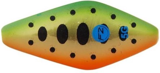 Effzett Pro Trout Inline Spoon 3cm - 2.8gr - Soort : UV Chartreuse Smolt van Effzett