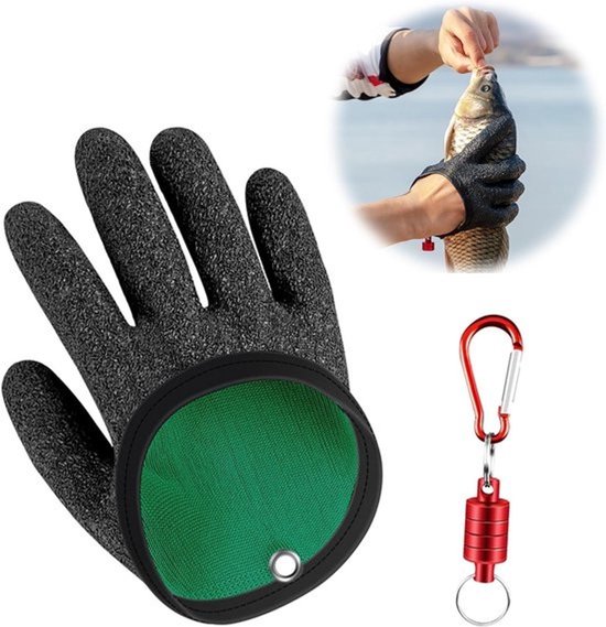 EGoods - Waterdichte vishandschoenen - met antislipmagneet - voor veilig omgaan met vissen - Snoeken - Katten