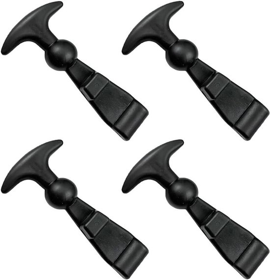 Elastische Kaphouders - Kapsluiting Spansluiting - Motorkap Bevestiging - Rubberen Houder - 4 Stuks