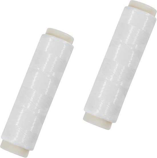 Elastische Onzichtbare Vislijn - Nylon Draad 0.1/0.2 mm - 200 m van Merkloos