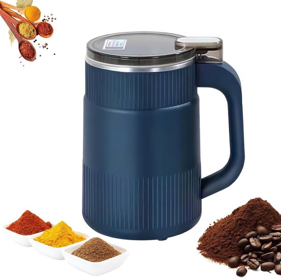Elektrische Koffiemolen en Specerijenmolen 200W voor Koffiebonen, Kruiden en Noten - Ideaal voor Thuisgebruik en Koken