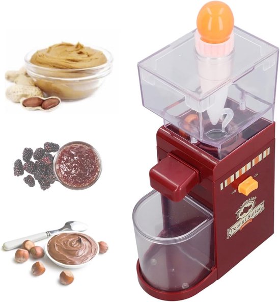 Elektrische Notenmolen 70-120W, Antislip, Ideaal voor Pindakaas, Amandelen, Cashewnoten en Sesamzaad