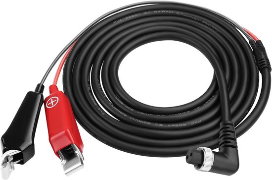 Elektrische visserij reel netsnoer 10FT | 2-pins visserijhaspel koord voor Tanacom 1000, Seaborg 500MJ en Leobritz S400, ideaal voor vissen en boottochten