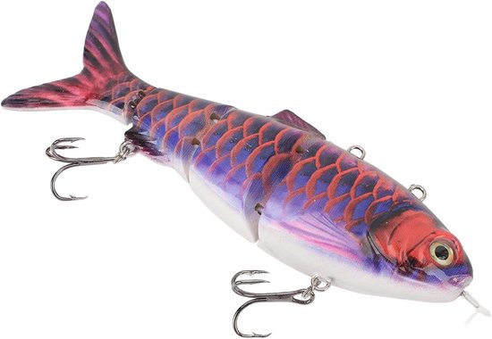 Elektrische Vissersaas - Multi-laags Robot Vissersaas - Realistisch Vissersaas - Oplaadbaar Elektrisch Vissersaas via USB met LED Licht en Zoetwater Propellers van Magfish.