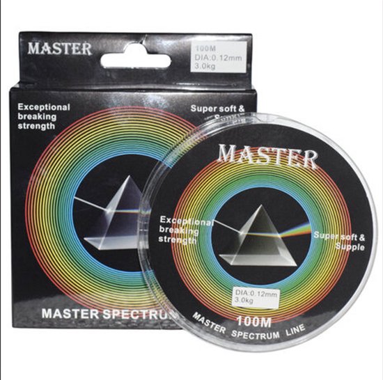 Elite Master Spectrum Nylon 5.2kg 0.16 mm 100m van Merkloos