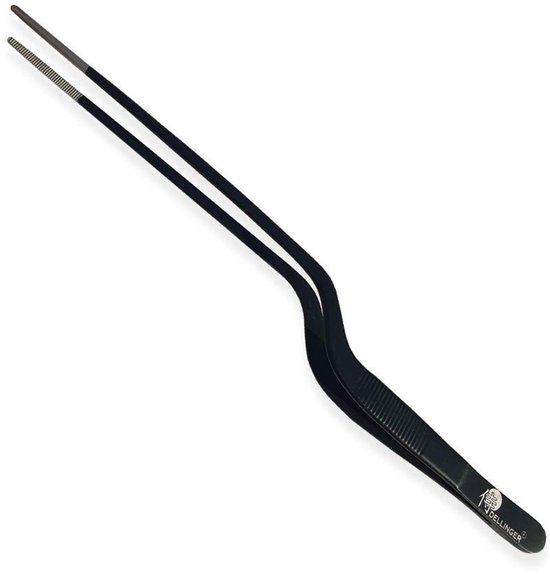 Elzusha - Offset Kooktangen - Hoge Precisie - 210mm - Zwart