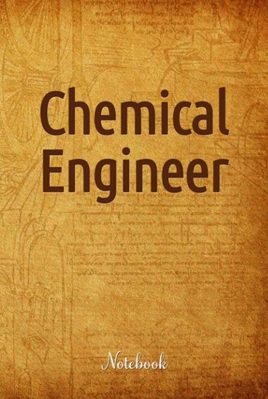 Engineer: Classy Hardcover Notebook, Blank Lined Composition Writing Journal, Vintage Style Cover Design, 6x9 Ruled Notebook to Write Memories, Letters, Notes (For Men, Women)