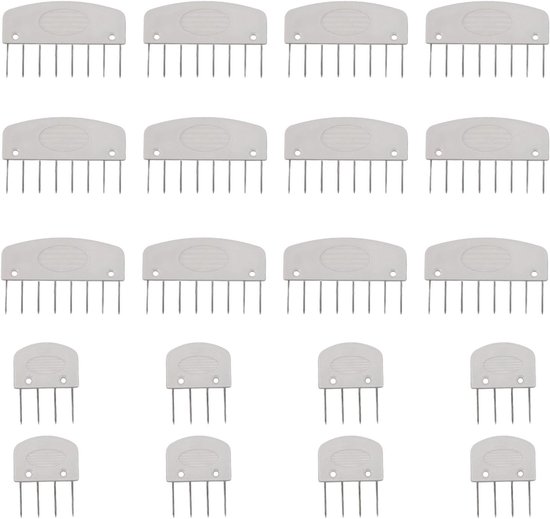 Ergonomische gebreide blokkersets met opbergdoos voor breien, haken en naaien - 4-pins en 8-pins fronttanks voor perfect resultaat