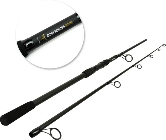 Eurocatch Black Phantom Hybrid 10Ft 3.00lbs - Karperhengel - Doodaashengel van Merkloos
