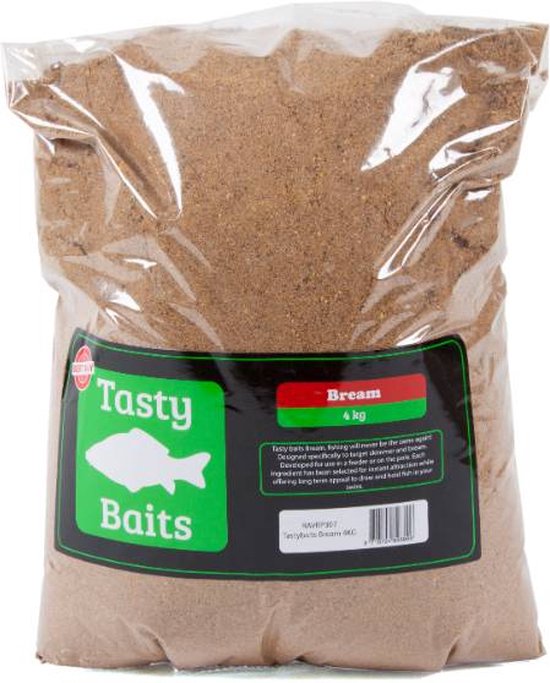 Eurocatch Tasty Baits - Brasem Compleet Lokvoer - 4kg Witvis - Kant en Klaar