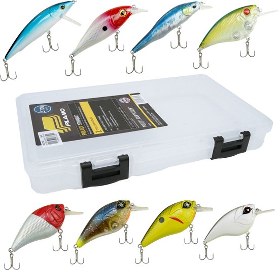 Eurocatch Viper Allround Kunstaas set 8 stuks in Plano Tackle box - Kunstaasset van Eurocatch