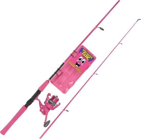 Eurocatch Werphengel set compleet Roze met lichtgevende werpmolen van Anique