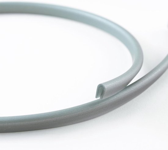 EUTRAS Edge Protection KSO4004 Piping Protection Strip - for Edges 0.4 - 1.5 mm - Silver Grey - 10 m - ShopVlot