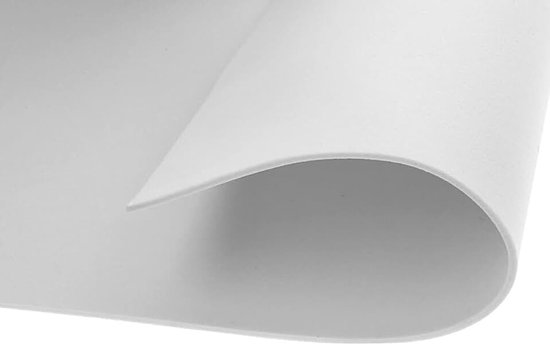 EVA-rubber, wit, medium