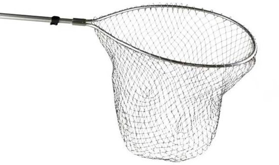 Evia Big Boat Teleadjustable Veiligheidsnet Zilver 257 (2sec/77 x 65 cm/mesh 30 mm) van Evia