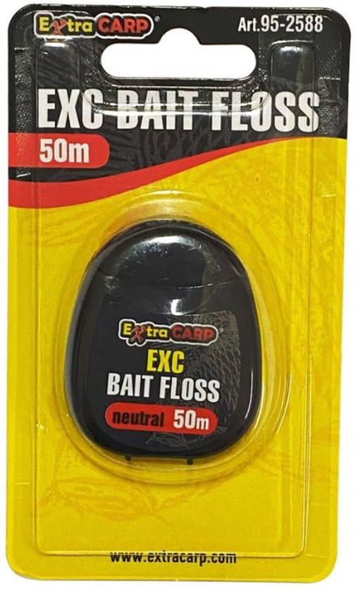 EXC Bait Floss - 50m - Rigmateriaal - voor Haakaas Karper Vissen - Karper Onderlijn van EXC