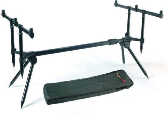EXC Rod Pod Classic - Karper Rodpod - Hengelsteun voor 3 Hengels - Karper vissen van Merkloos