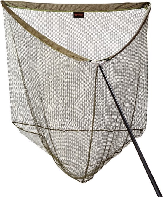 EXC Superior Landing Net - Luxe Karper Schepnet met Schepnetsteel & Beschermhoes - 105x105cm - 1.80m - Landingsnet Vissen van EXC