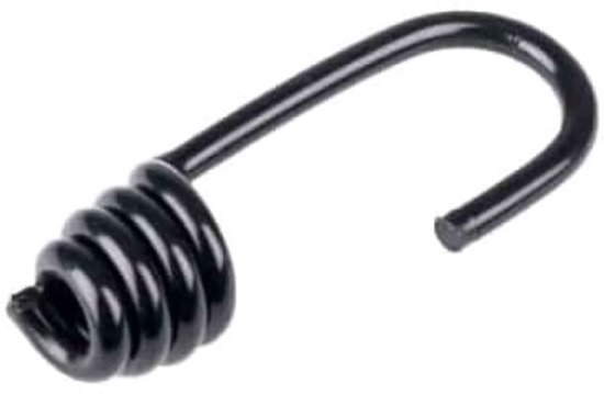 Expanderhaak 10mm, Spiraalhaak, Elastiek haak, Kunststof